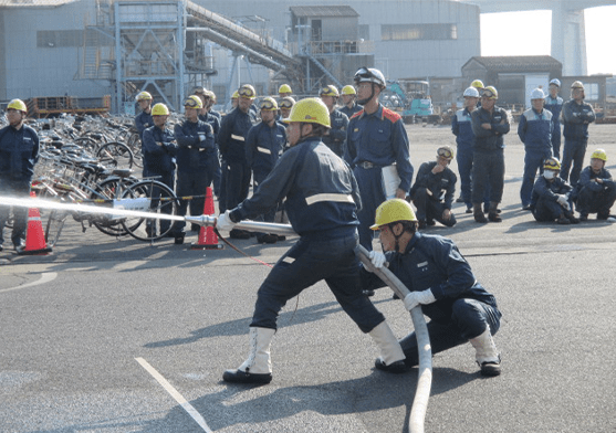 消火栓基本操法競技大会 開催